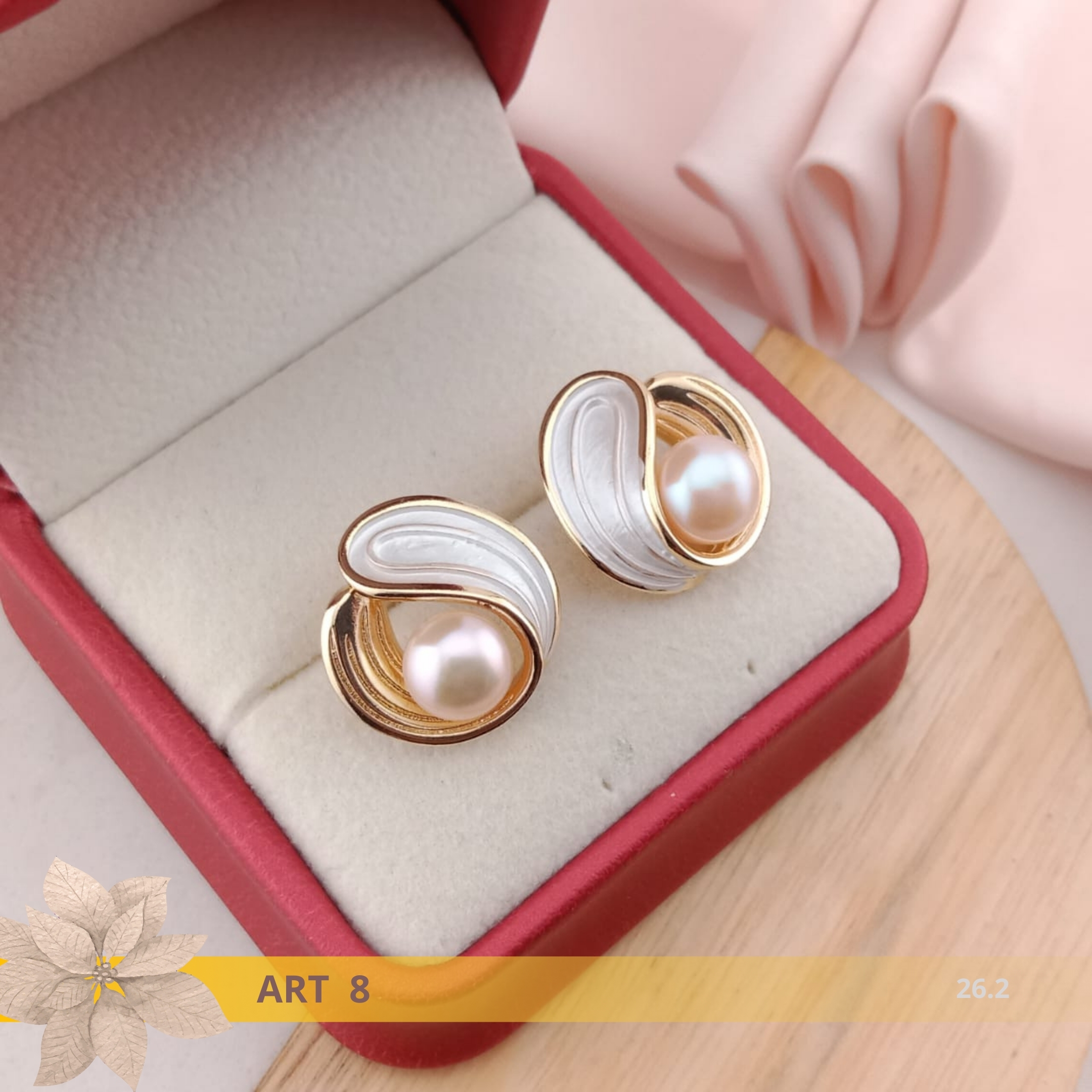 Anting Mutiara Lombok Yara Pearl ART 8