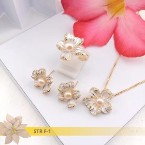 Set Perhiasan Mutiara STR F-1